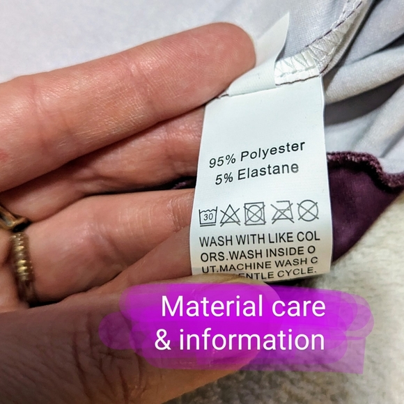 BNWT ladies size L (8/10) slip nightie, deep purple with little heart design - Picture 2 of 16